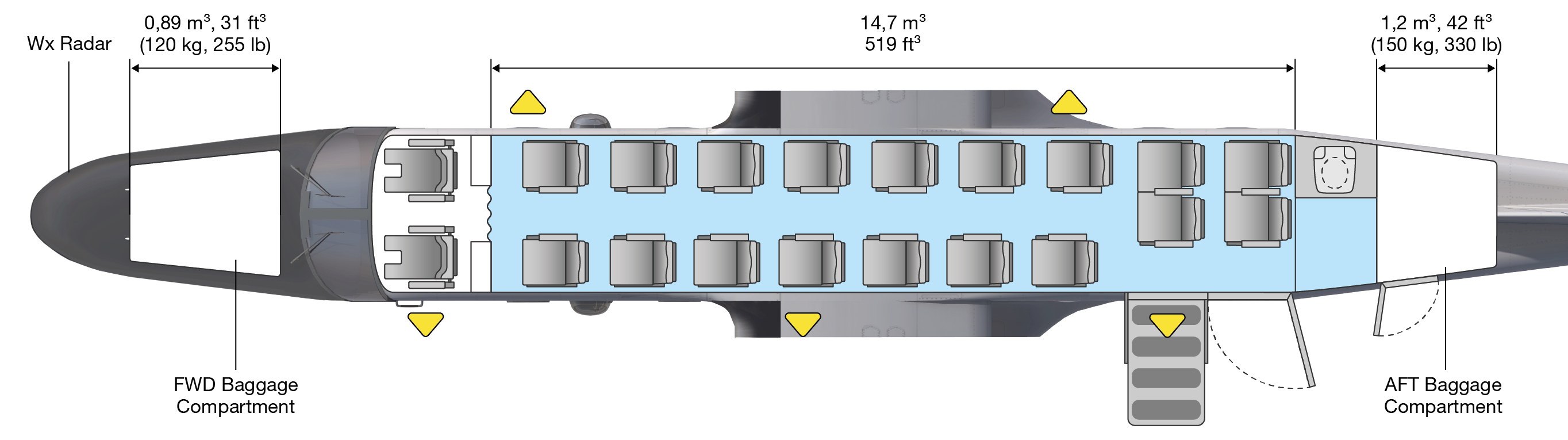 Passenger (18 Pax) layout